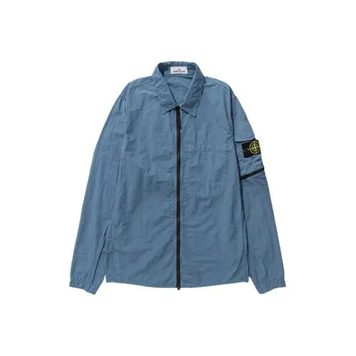 STONE ISLAND Jackets Men Blue