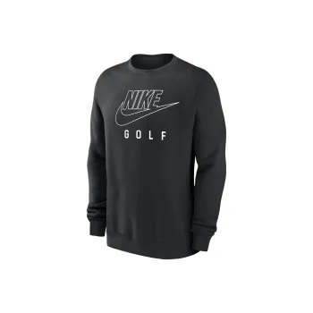 Nike Swoosh Club Fleece Men's Golf Pullover Crew Neck Sweatshirt