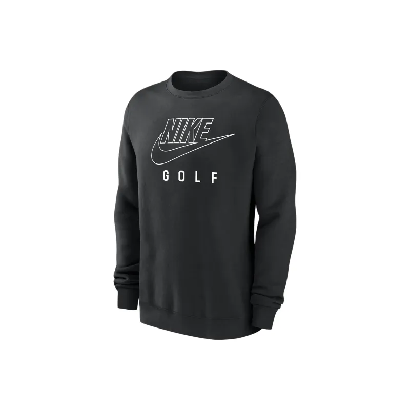 Nike Swoosh Club Fleece Men's Golf Pullover Crew Neck Sweatshirt-0