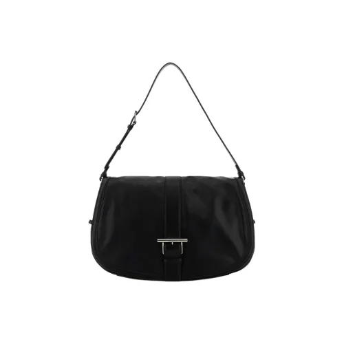 Alexander McQueen Leather Shoulder Bag Extra Large Women's Black
