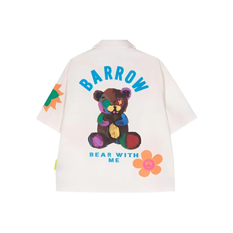 Barrow Shirts Men White-1