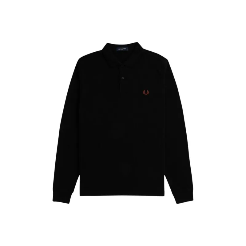 FRED PERRY Logo embroidered Polo Shirt-0