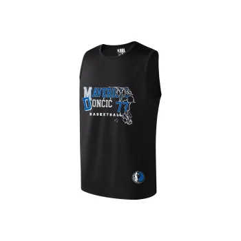 NBA Dallas Mavericks Team Tank Tops Unisex Black