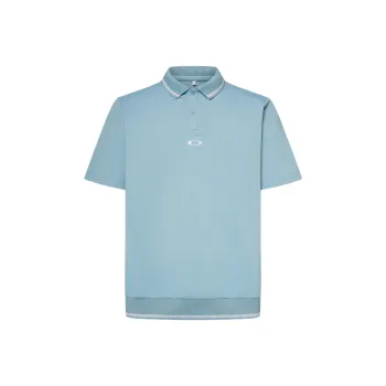 Oakley Polo Shirt Men's Ice Blue