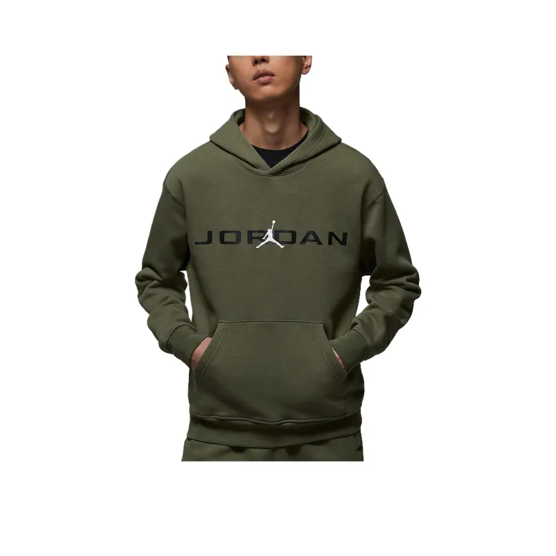 Jordan Essentials Sweatshirt Men's Medium Olive Green-0