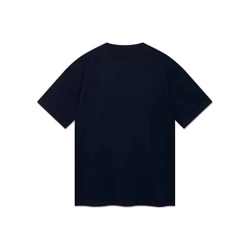 Lee T Shirts Unisex Marine Blue-1