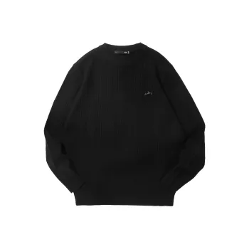 HLA Crew Neck Embroidered Long Sleeved Knitwear Men's
