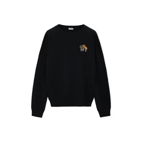 LOEWE x Suna Fujita SS25 Sweater Men's Black
