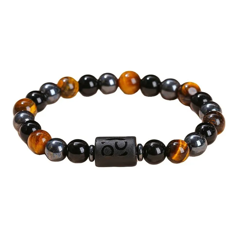 Princess Xuanjie Natural Tiger's Eye Stone Bracelets Unisex-6