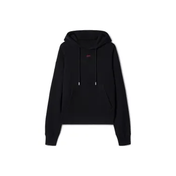 OFF WHITE Logo Printed Drawstring Hoodie
