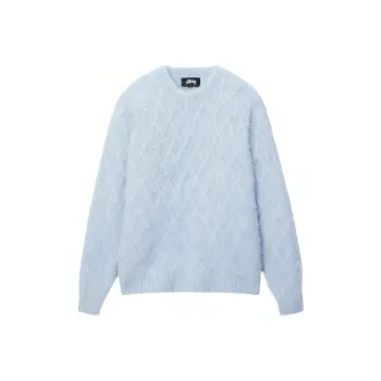 Stussy Fuzzy Lattice Crew Sweater