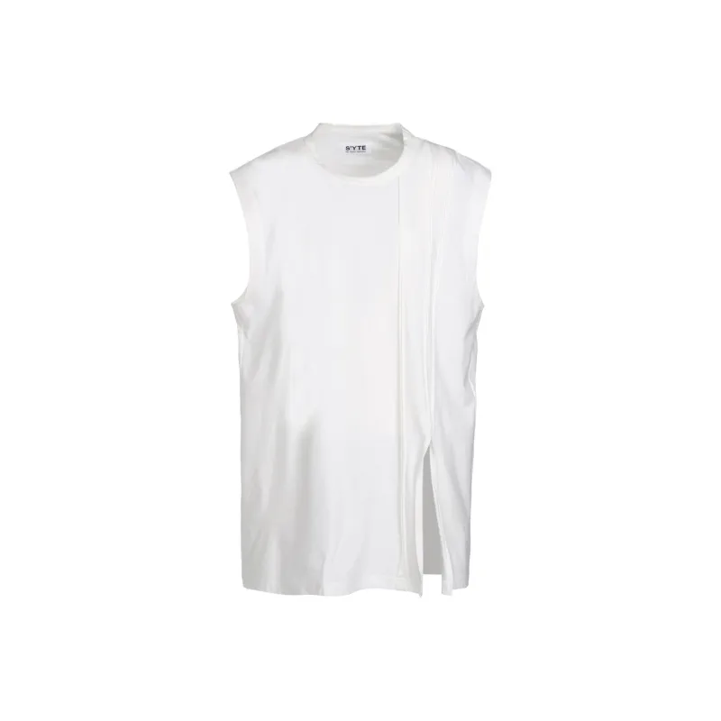 Yohji Yamamoto S'YTE SS24 Tank Tops Unisex White-0