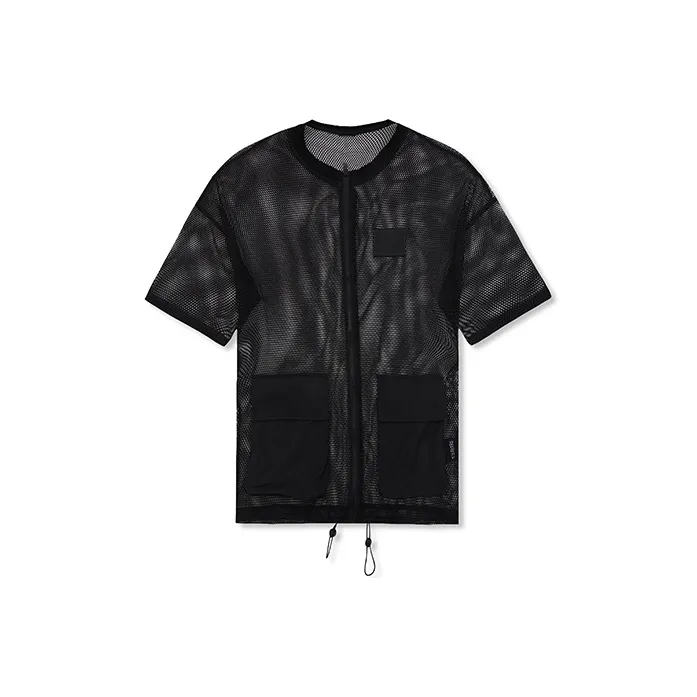 DEFINEX SS22 Loose Fit Thin Jacket Unisex Black-0