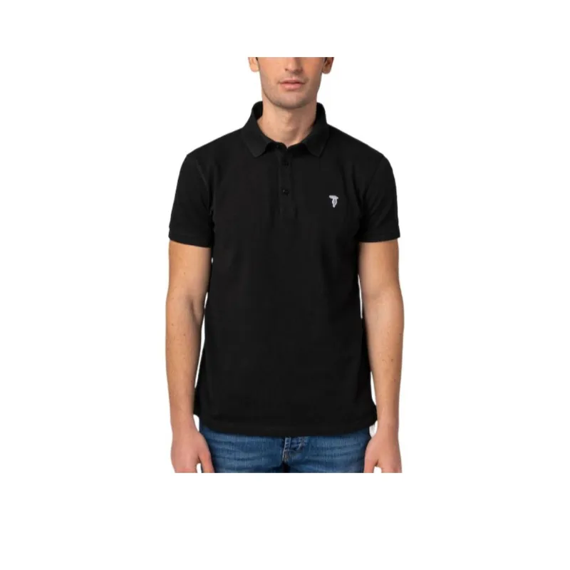 TRUSSARDI Polo Shirt Men's Black-0