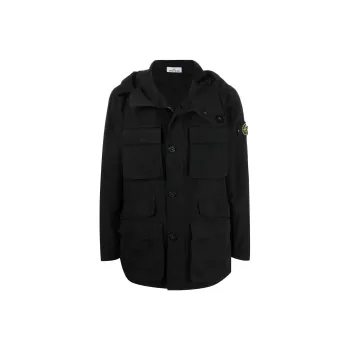 STONE ISLAND Compass Badge Hooded Jacket