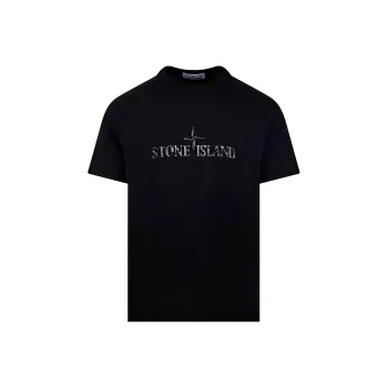 STONE ISLAND Institutional Two Print T Shirt