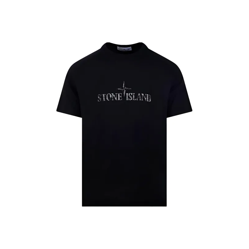 STONE ISLAND Institutional Two Print T Shirt-0