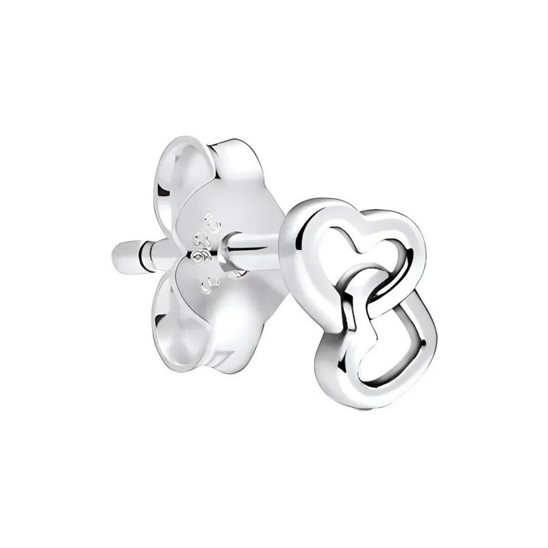 Pandora 925 Sterling Silver Single Stud Earrings Women's-0