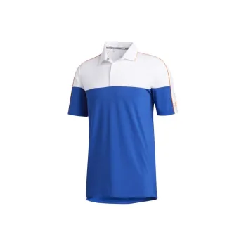 Adidas Ultimate365 Polo Shirt Men's White/Royal Blue