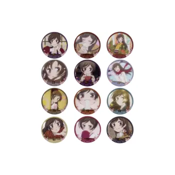 GuGuGuGu Fresh Look Girlish Yujin, Animation, Scene Writing Tinplate Badge Merch Badges