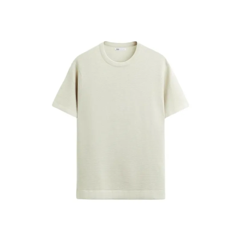 ZARA Knitwear Men Pearl Gray-0