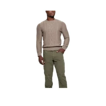 GUESS Sweater Men's Light Brown
