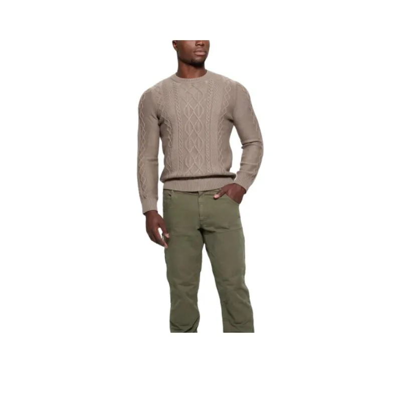 GUESS Sweater Men's Light Brown-0