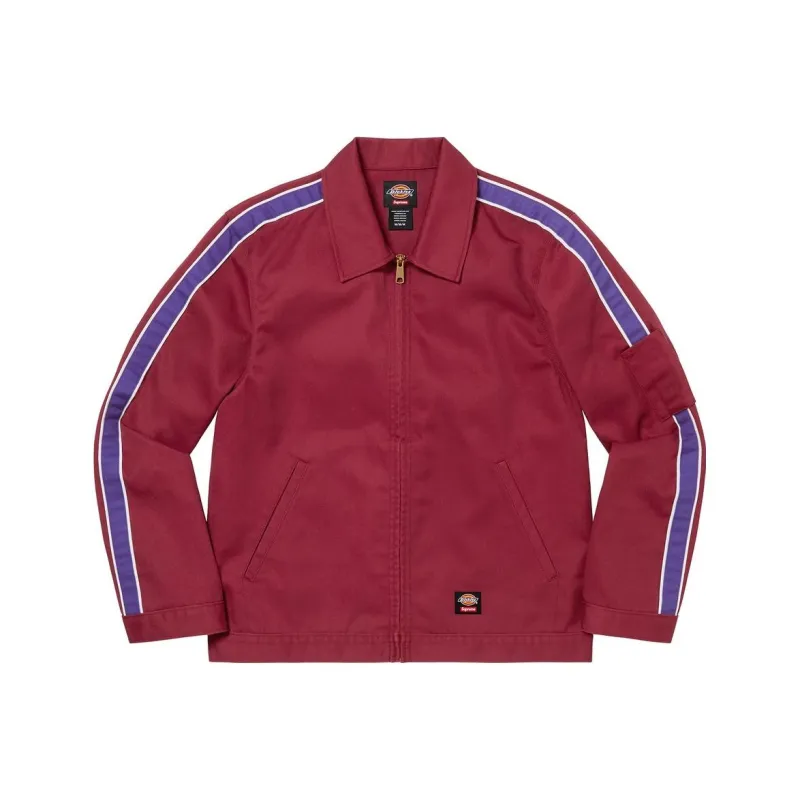 Supreme Dickies Stripe Eisenhower Jacket-5