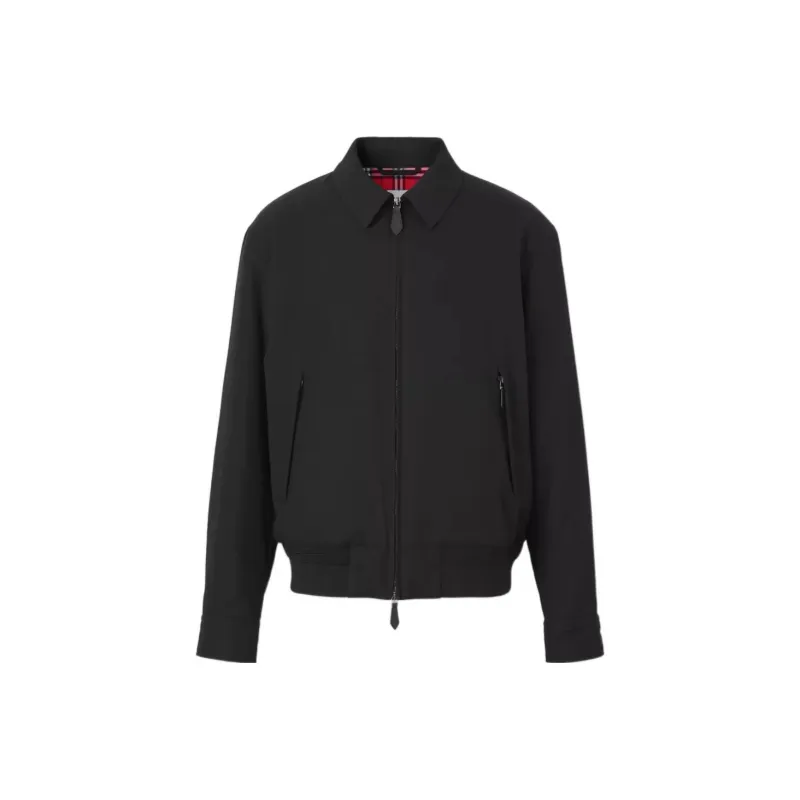 Burberry Jackets Men Black-0
