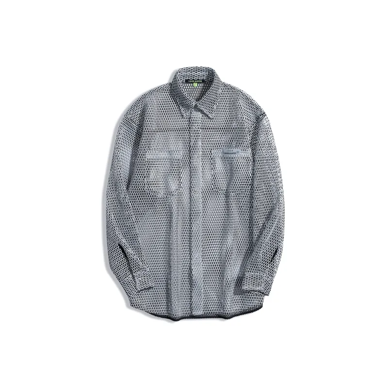 Caver&Hunter SS22 Jacket Unisex Gray White-0