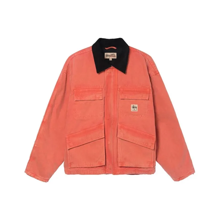 Stussy Washed Canvas Shop Jacket-4