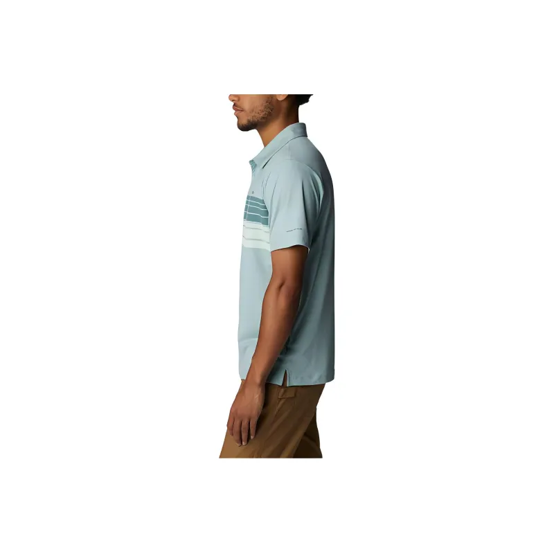 Columbia Polo Shirts Men Green-2