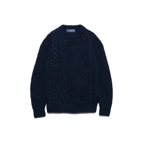 Nanamica x ATHENA DESIGNS Sweater Men's Marine Blue