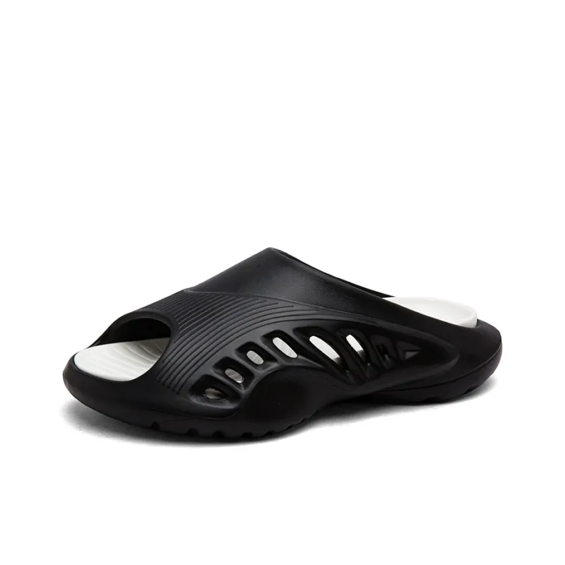 PALATIAL Slip Resistant Odor Resistant Cushioning Slide Slippers Men's-2