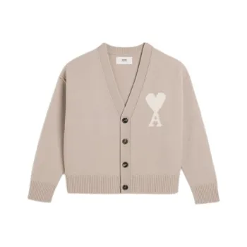 AMIPARIS Ami De Coeur Wool Cardigan