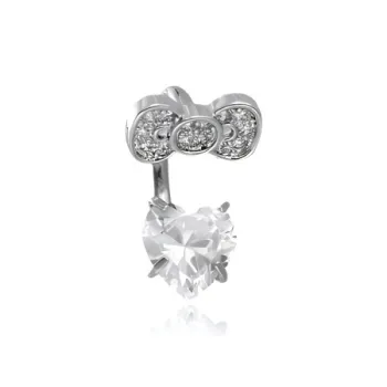 KwOnline Titanium Steel Stud Earrings Women's