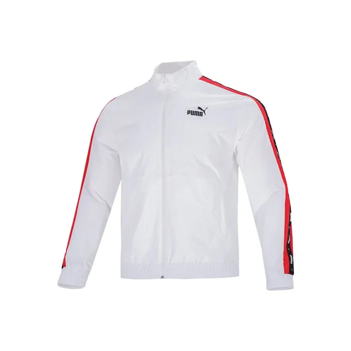 PUMA Jackets Men White-0