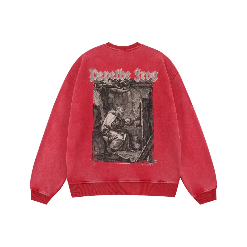 Pepe The Frog Sweatshirt Unisex-6