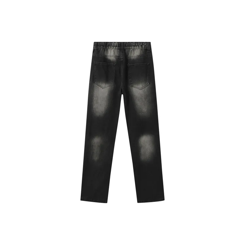 Goods engraving Jeans Unisex-4