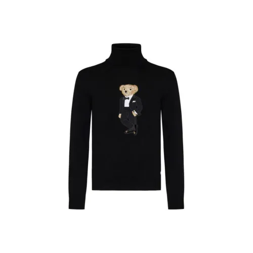 Ralph Lauren Polo Bear Embroidered Turtleneck Jumper