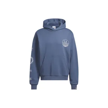 Adidas Originals LA TO THE WORLD GRAPHIC Sweatshirt Unisex Ink Blue/White
