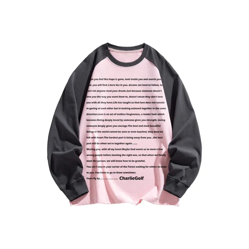 CHARLIE GOLF Sweatshirt Unisex Light Heather Gray-4