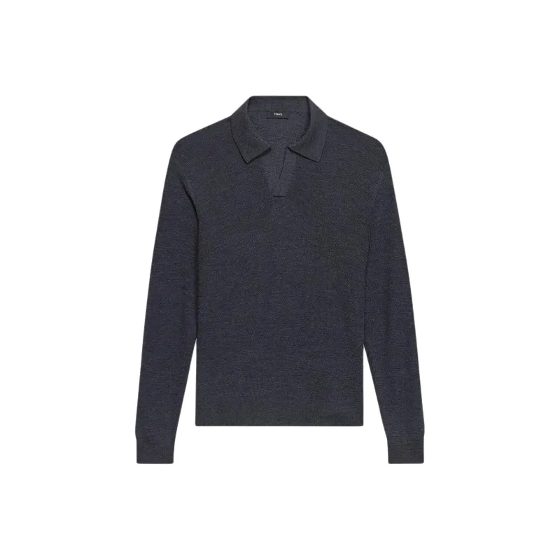 THEORY Sweaters Men Dark Gray-0