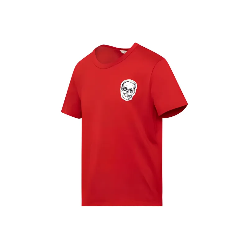 Alexander McQueen T Shirts Men Red-2