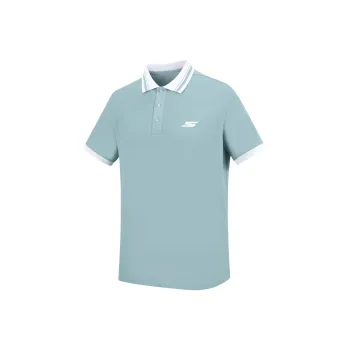 Skechers Polo Shirt Men's Light Water