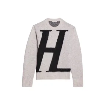 Helmut Lang Logo jacquard Jumper