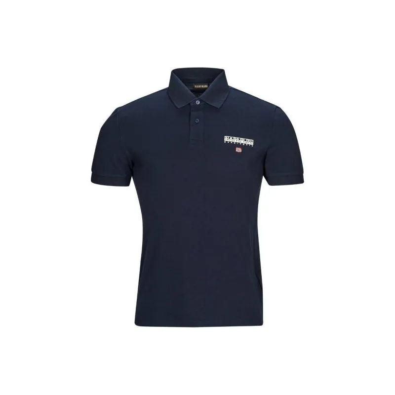 Napapijri Polo Shirt Men's Marine Blue-0