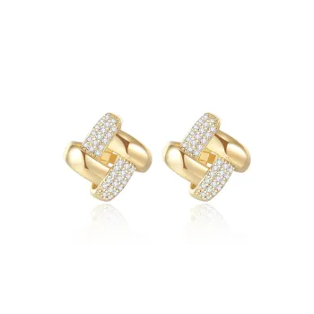 QIMEILA Alloy Stud Earrings Women's