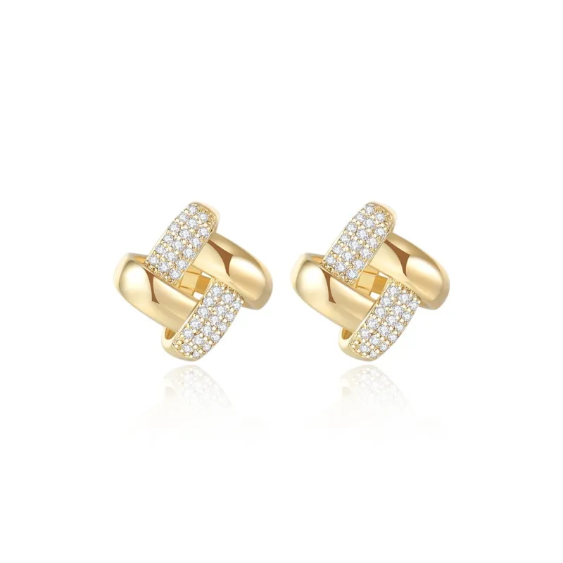 QIMEILA Alloy Stud Earrings Women's-0