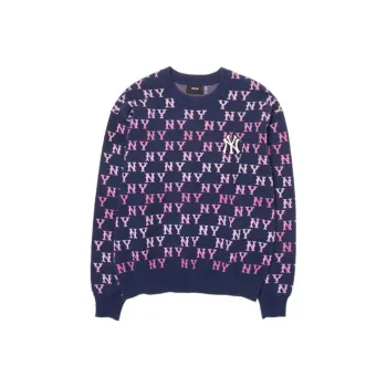 MLB New York Yankees Knitwear Unisex Light Marine Blue